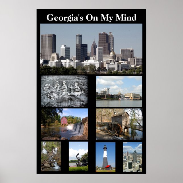Georgia On My MInd Poster (Front)