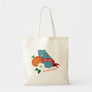 Georgia On My Mind Tote Bag