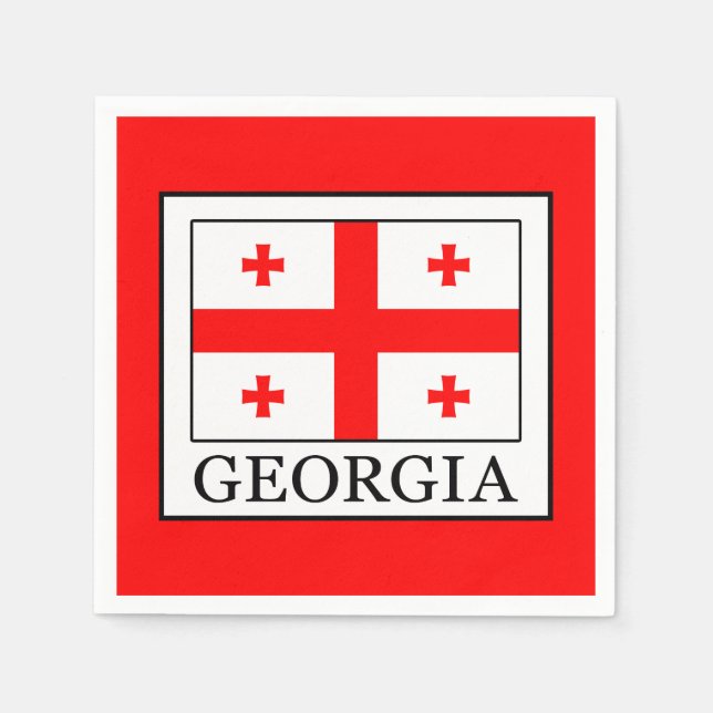 Georgia Paper Napkins (Front)