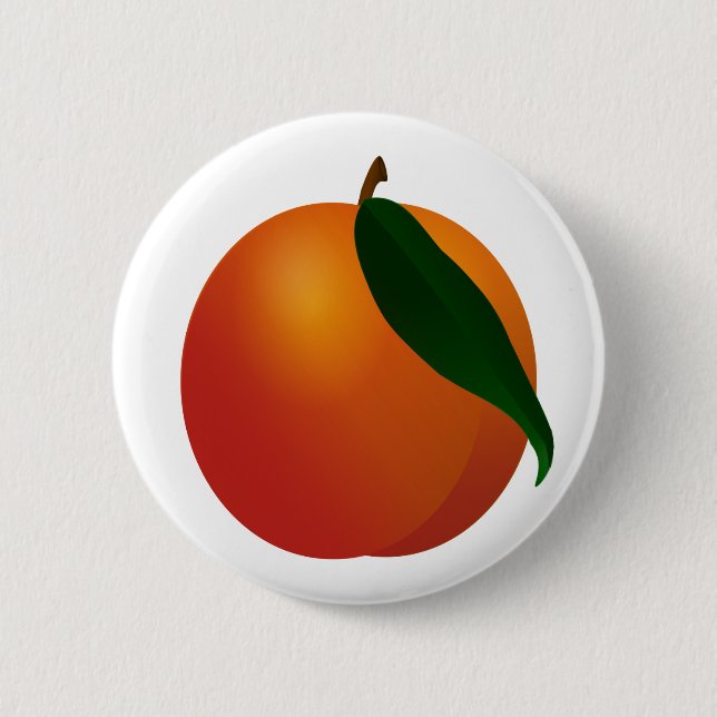 Georgia Peach / Apricot Fruit Pin (Front)
