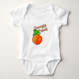 Georgia Peach Baby Bodysuit