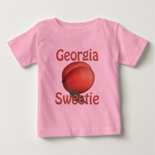 Georgia Peach Infant T_shirt