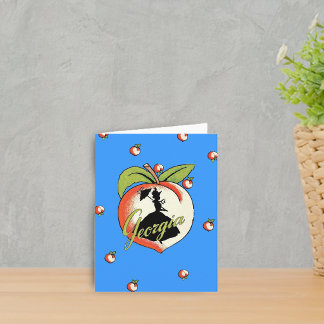 Georgia Peach Note Card