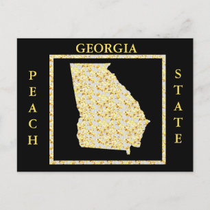 GEORGIA PEACH STATE POSTCARD