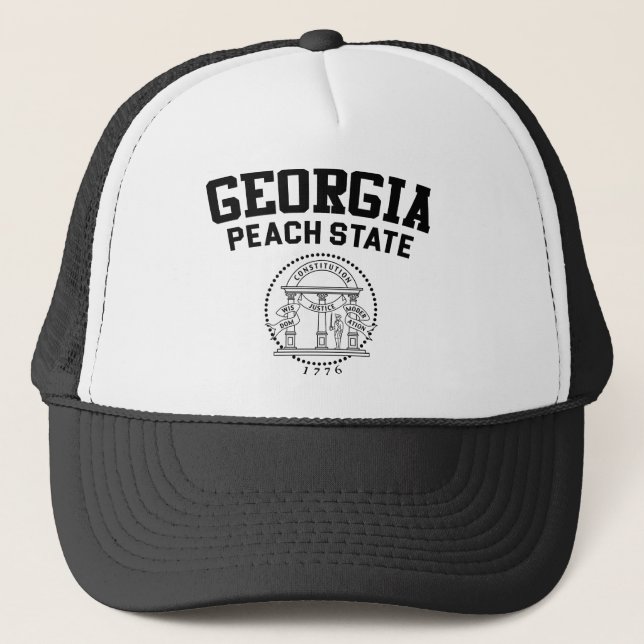 Georgia Peach State Trucker Hat (Front)