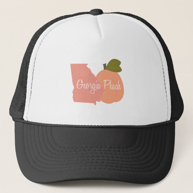 Georgia Peach Trucker Hat (Front)