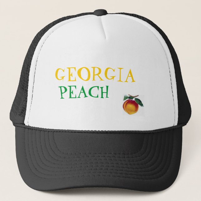 GEORGIA, PEACH TRUCKER HAT (Front)