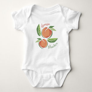 Georgia Peaches Baby Bodysuit
