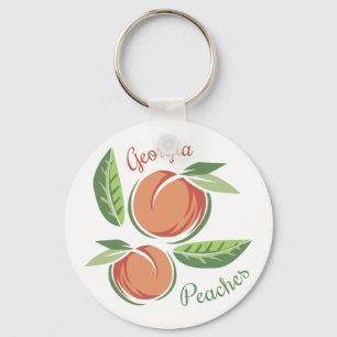 Georgia Peaches Keychain