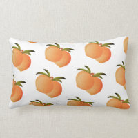 Georgia Peaches Lumbar Pillow