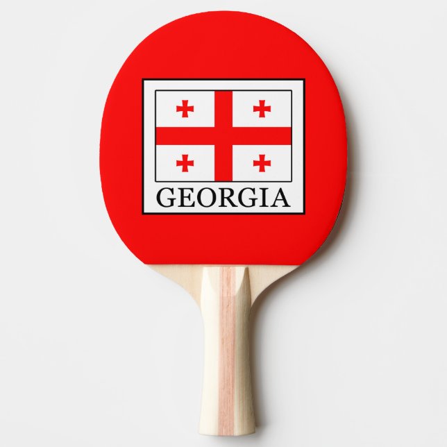 Georgia Ping Pong Paddle (Front)