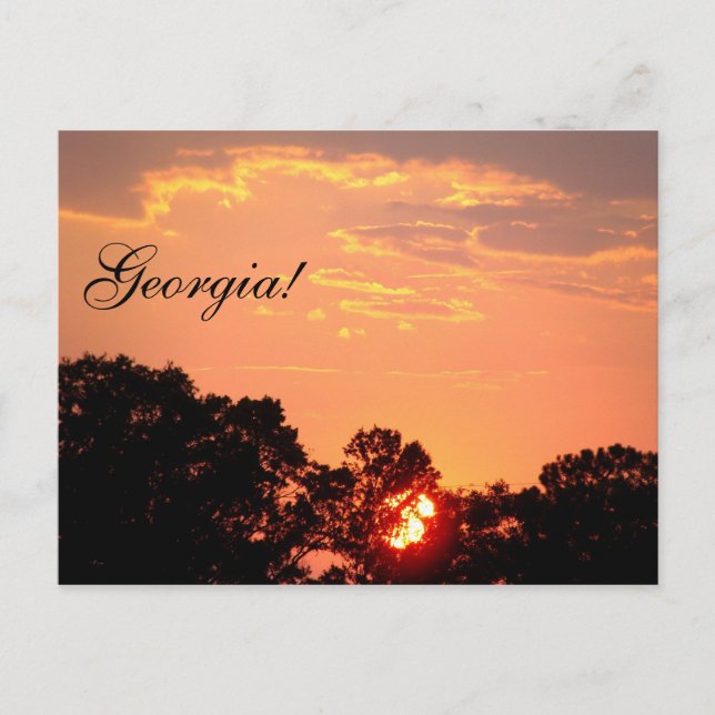 Georgia! Postcard (Front)