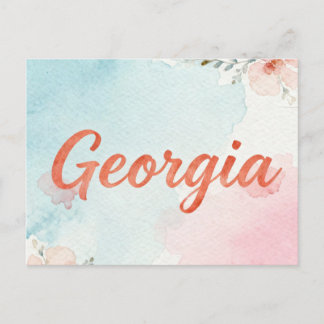Georgia Postcard