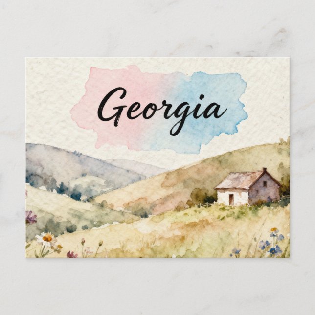 Georgia Postcard (Front)