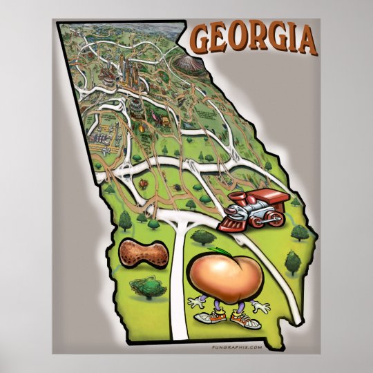 Georgia Poster | Zazzle.com