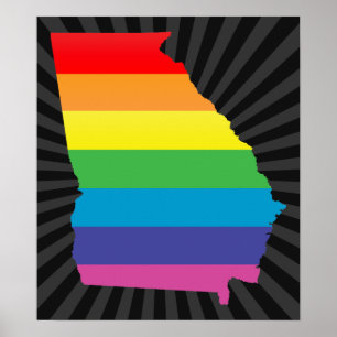 georgia pride. poster