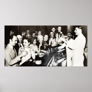 GEORGIA PROHIBITION SPEAKEASY c. 1925 Poster