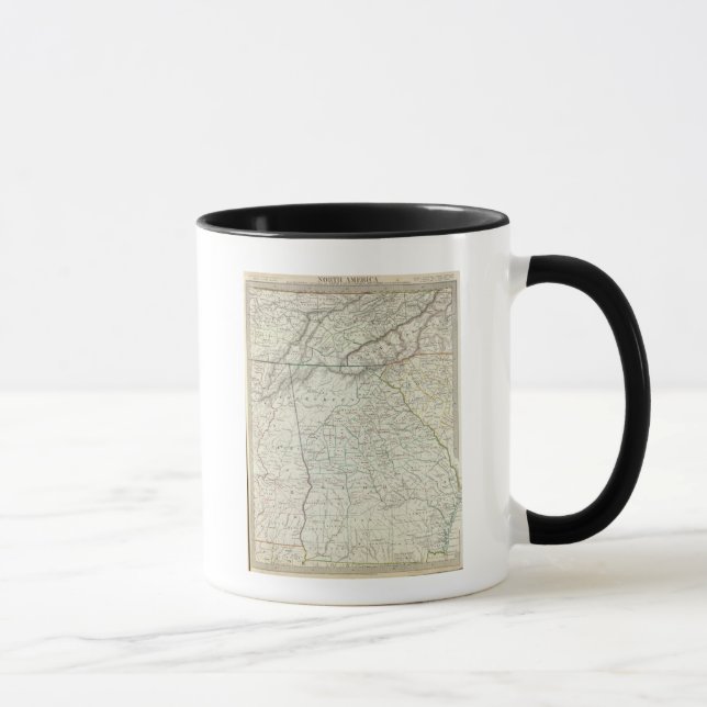 Georgia, pts of NC, SC, Tenn, Ala, Florida Mug (Right)