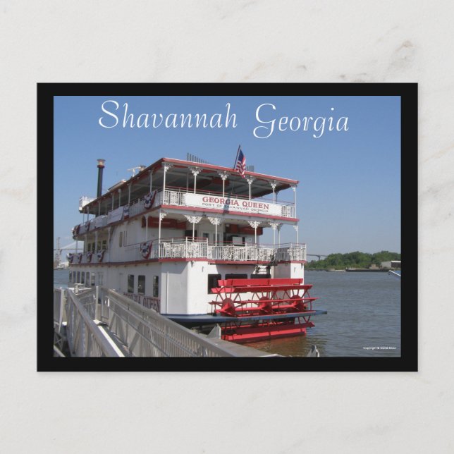 Georgia Queen Postcard (Front)