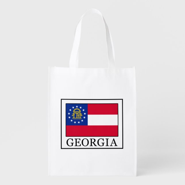 Georgia Reusable Grocery Bag (Front)