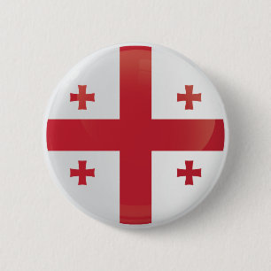 Georgia  Round Icon Flag Button