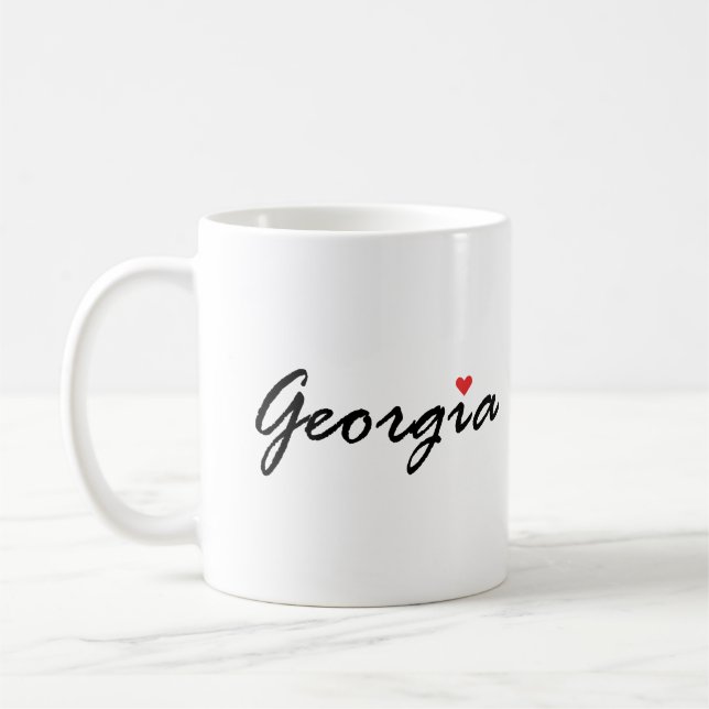 Georgia Sakartvelo Coffee Mug (Left)