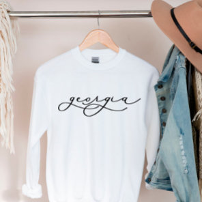 Georgia Script State Women’s Sweatshirt