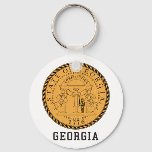 Georgia Seal Keychain