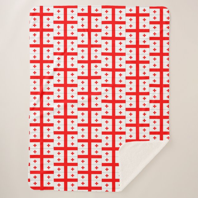 Georgia Sherpa Blanket (Front)