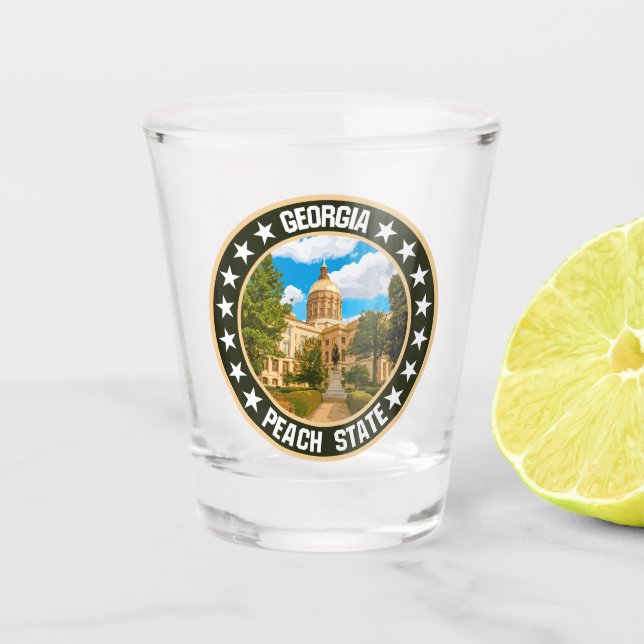 Georgia                                            shot glass (Front)