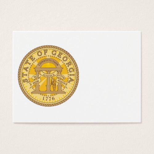 State of Georgia seal Business Cards