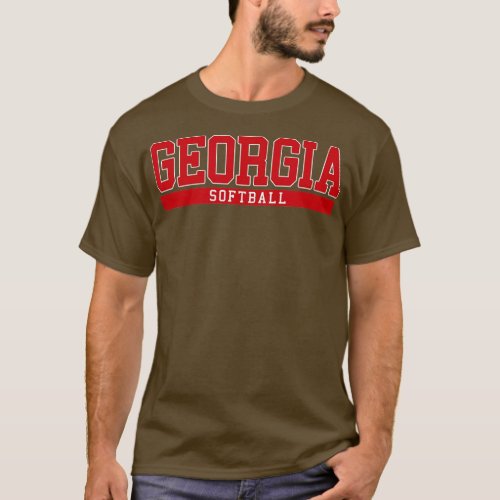 Georgia Softball  T_Shirt