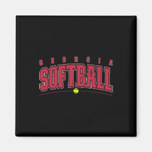 Georgia Softll Vintage Retro Design  Magnet