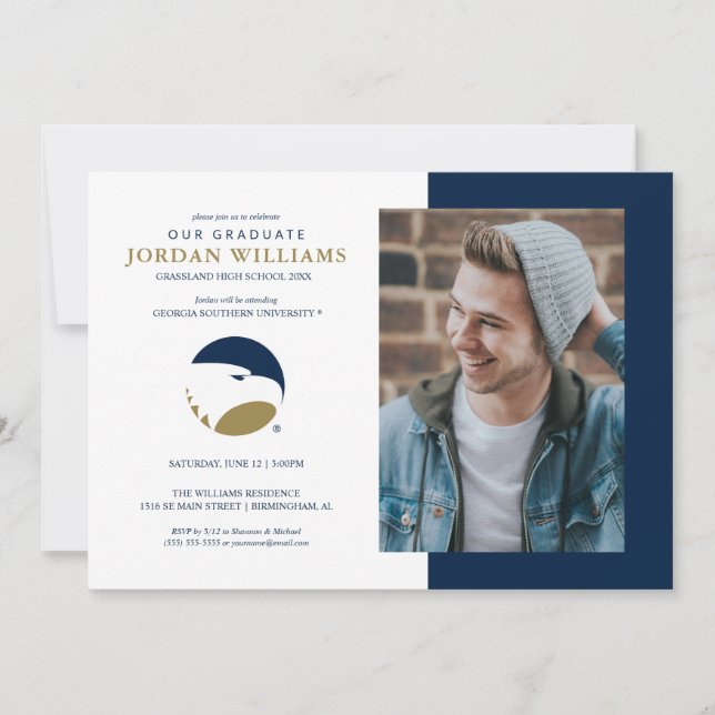 Georgia Southern Future Graduation Announcement (Front)