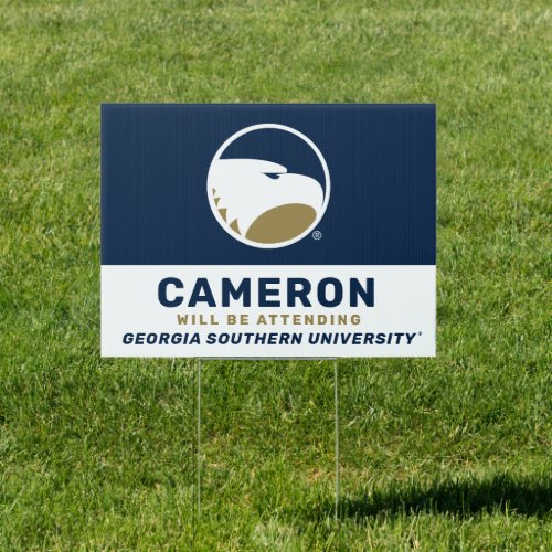 Georgia Southern Future Graduation Sign