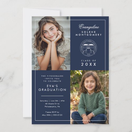 Georgia Southern Graduation Invitation