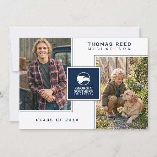 Georgia Southern Graduation Invitation