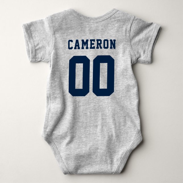 Georgia Southern Logo Baby Bodysuit (Back)