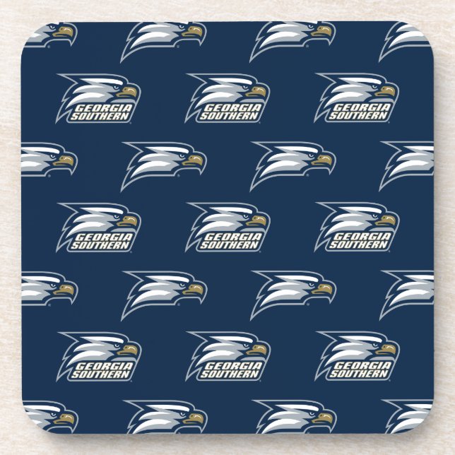 Georgia Southern Logo Beverage Coaster (Front)