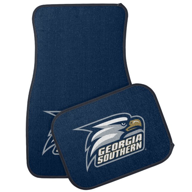 Georgia Southern Logo Car Floor Mat (Set)
