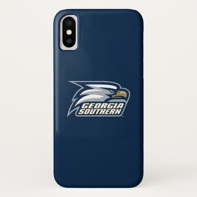 Georgia Southern Logo Case-Mate iPhone Case (Back)