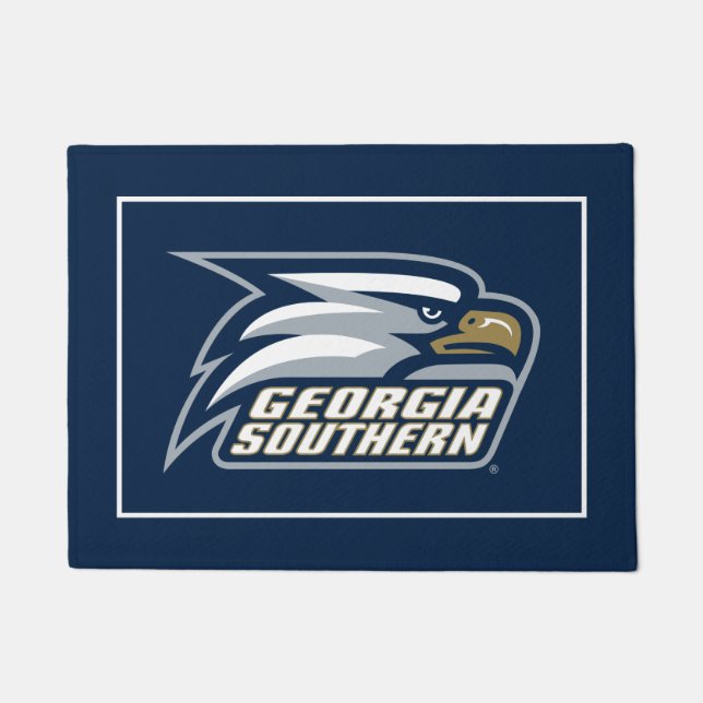 Georgia Southern Logo Doormat (Front)