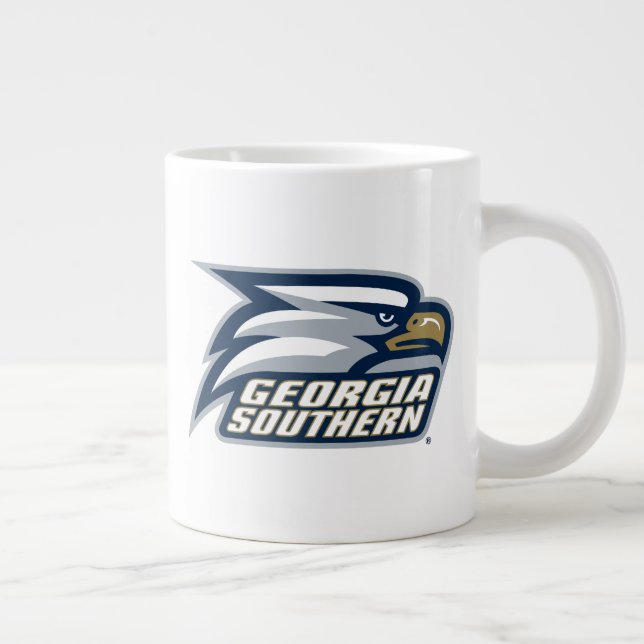 Georgia Southern Logo Giant Coffee Mug (Right)