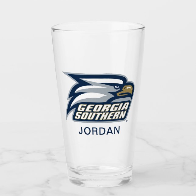 Georgia Southern Logo Glass (Front)