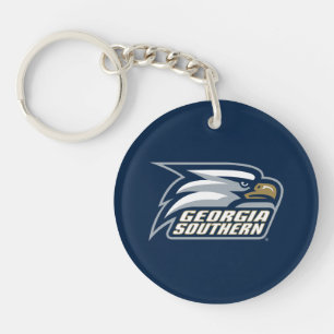 Georgia Southern Logo Keychain