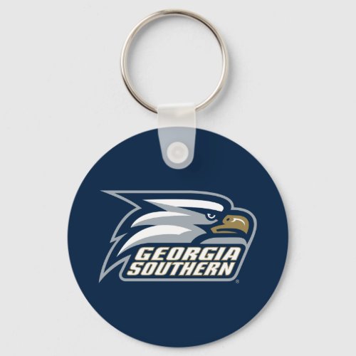 Georgia Southern Logo Keychain