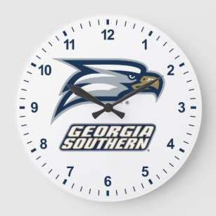 Georgia Southern Logo Large Clock