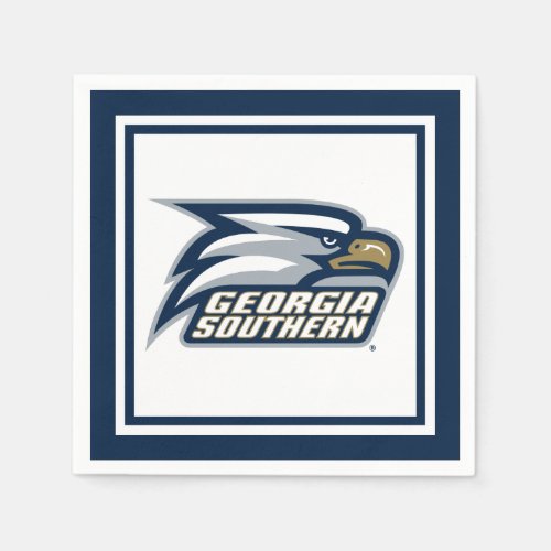 Georgia Southern Logo Napkins