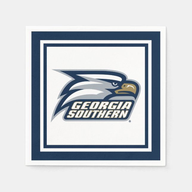 Georgia Southern Logo Napkins (Front)