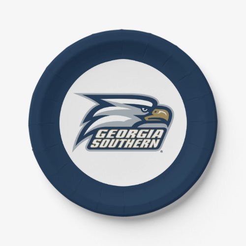 Georgia Southern Logo Paper Plates